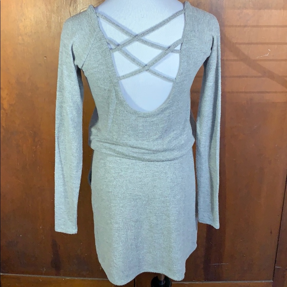 Chaser Crisscross Back  Mini Dress